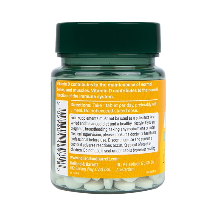 Holland & Barrett Βιταμίνη D3 1000IU 25μg 90tabs